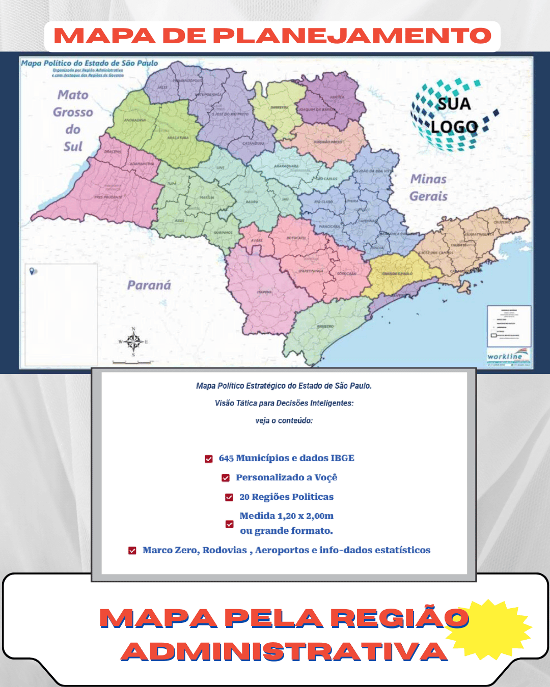 Mapa de Lideranças
